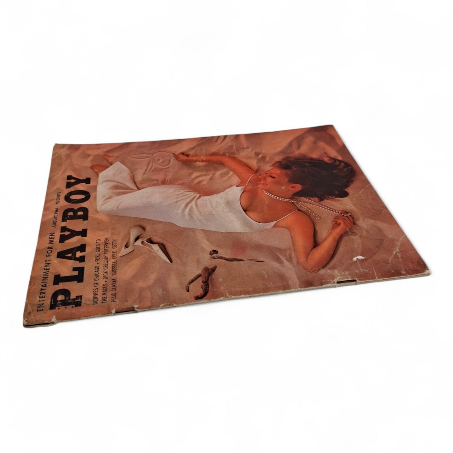 PLAYBOY Magazine August 1964 Barbara Reeves COMPLETE