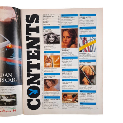 Australian Playboy Magazine June 1986 Victoria Sellers Ali Lynwood