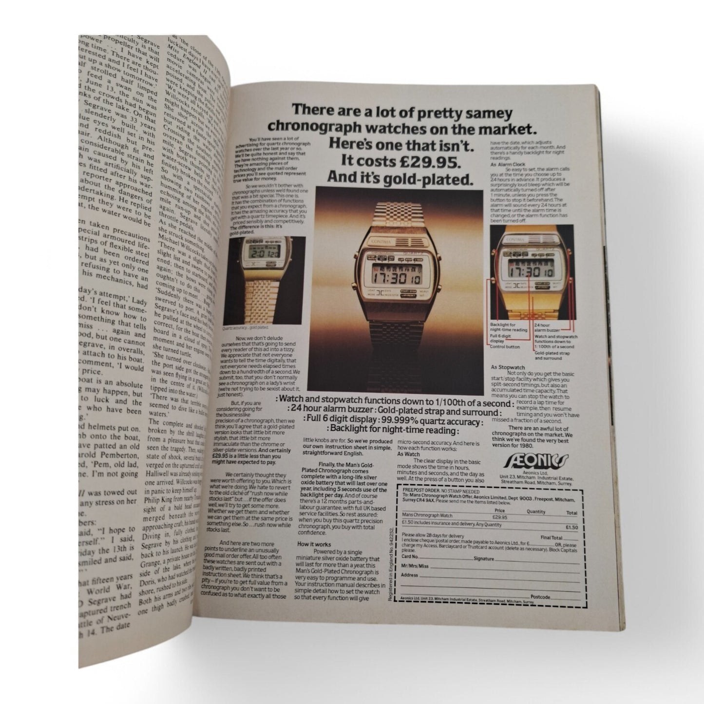 Mayfair Magazine Volume 15 No. 6 June 1980 U.K Playboy