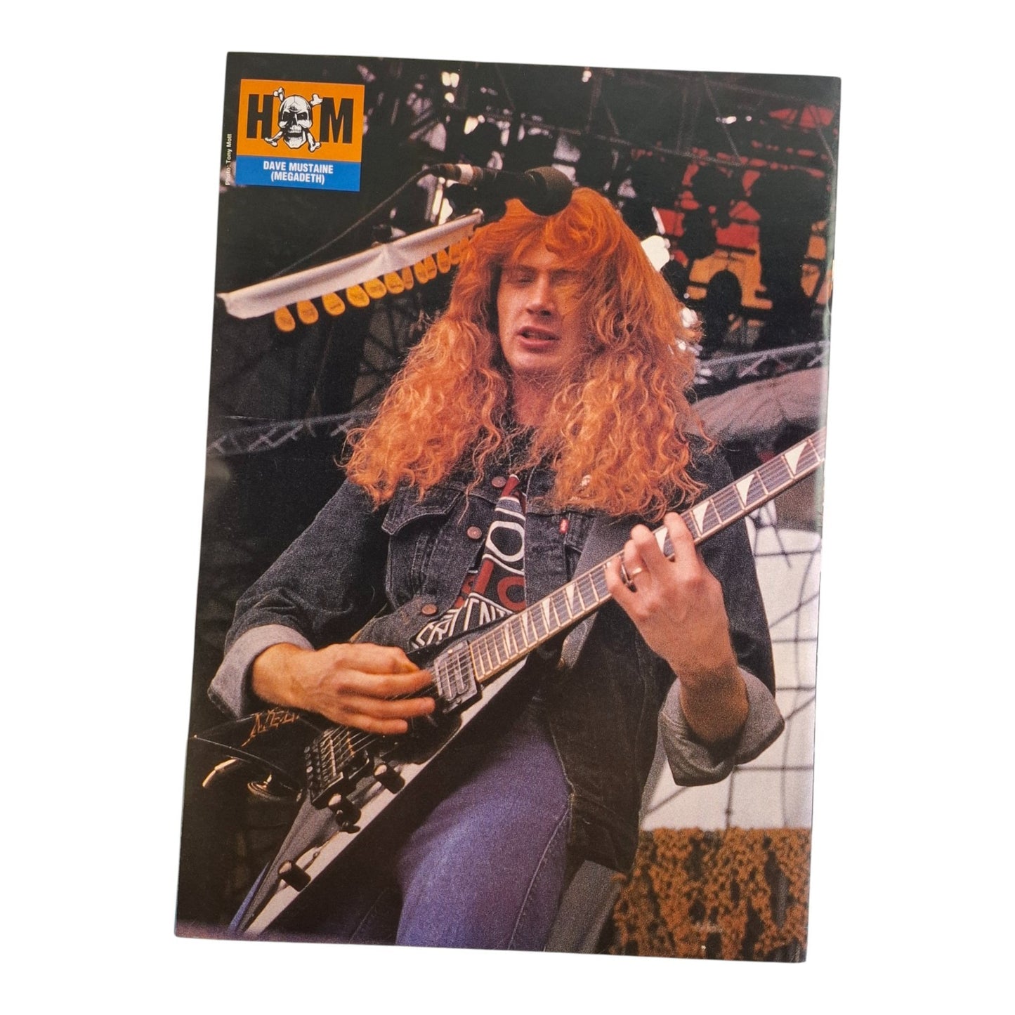 Hot Metal #11 Music Magazine December 1989 Kiss / Whitesnake / Skid Row