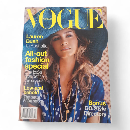 Vogue Australia Magazine April 2005 Lauren Bush Cover