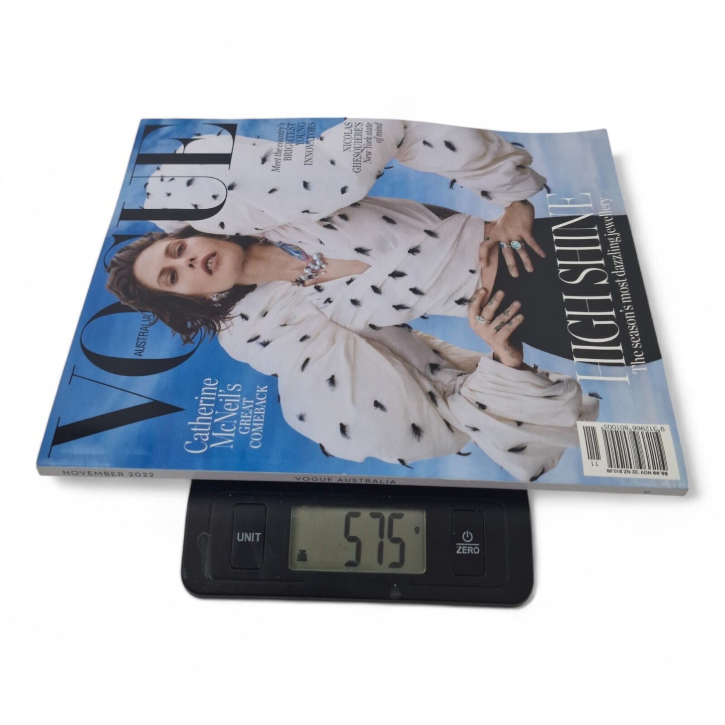 Vogue Australia Magazine November 2022 Catherine McNeil Cover EXCELLENT