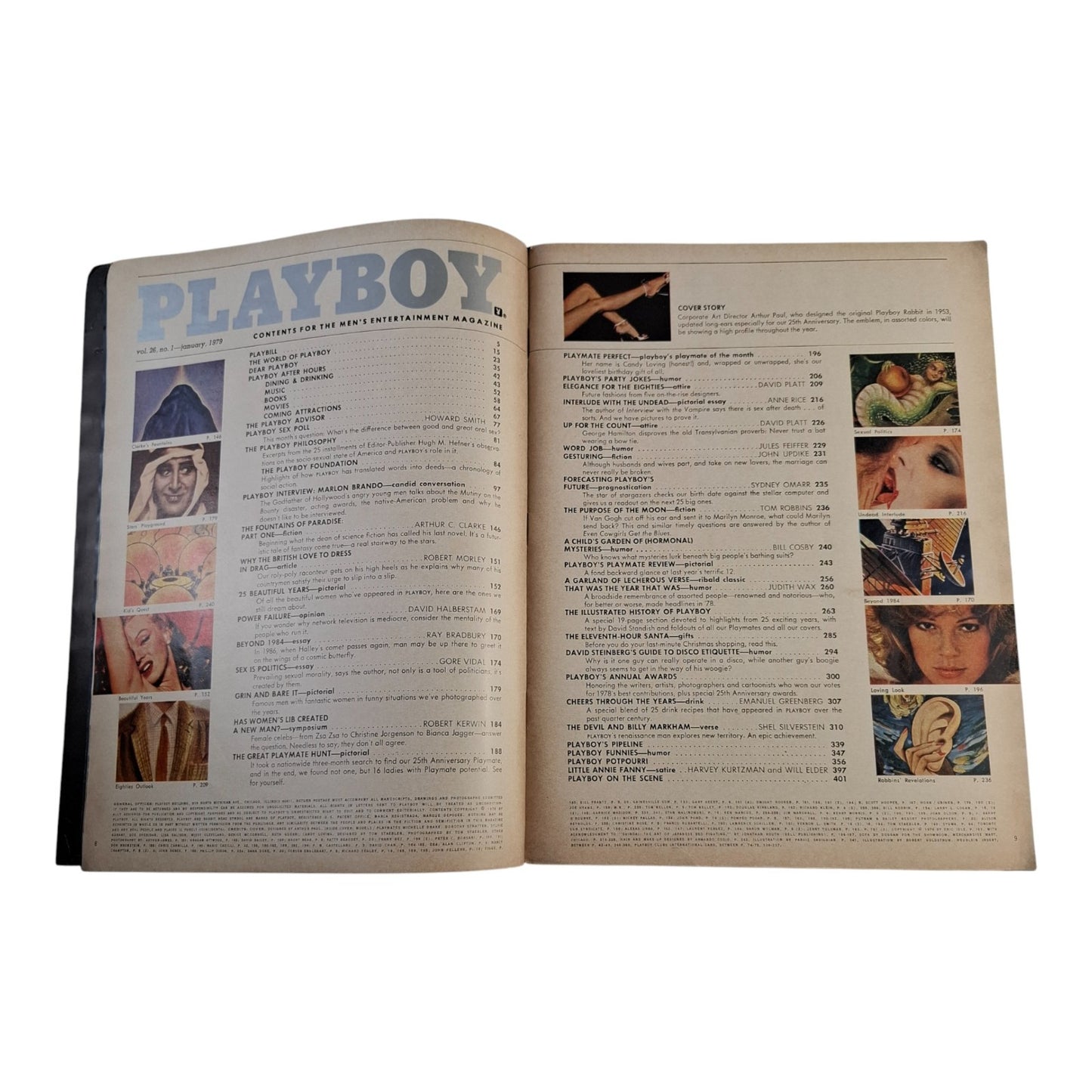 Playboy MAGAZINE January 1979 - Twenty Fifth Issue