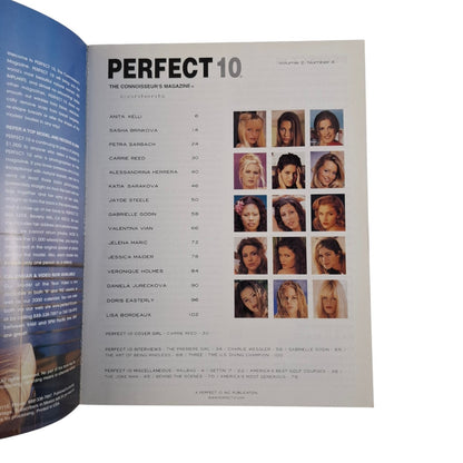 PERFECT 10 Magazine All Natural October November 1999 Carrie Reed