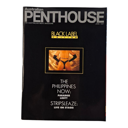 AUSTRALIAN PENTHOUSE Magazine June 1987 Melanie Peake / Sandra Nelson