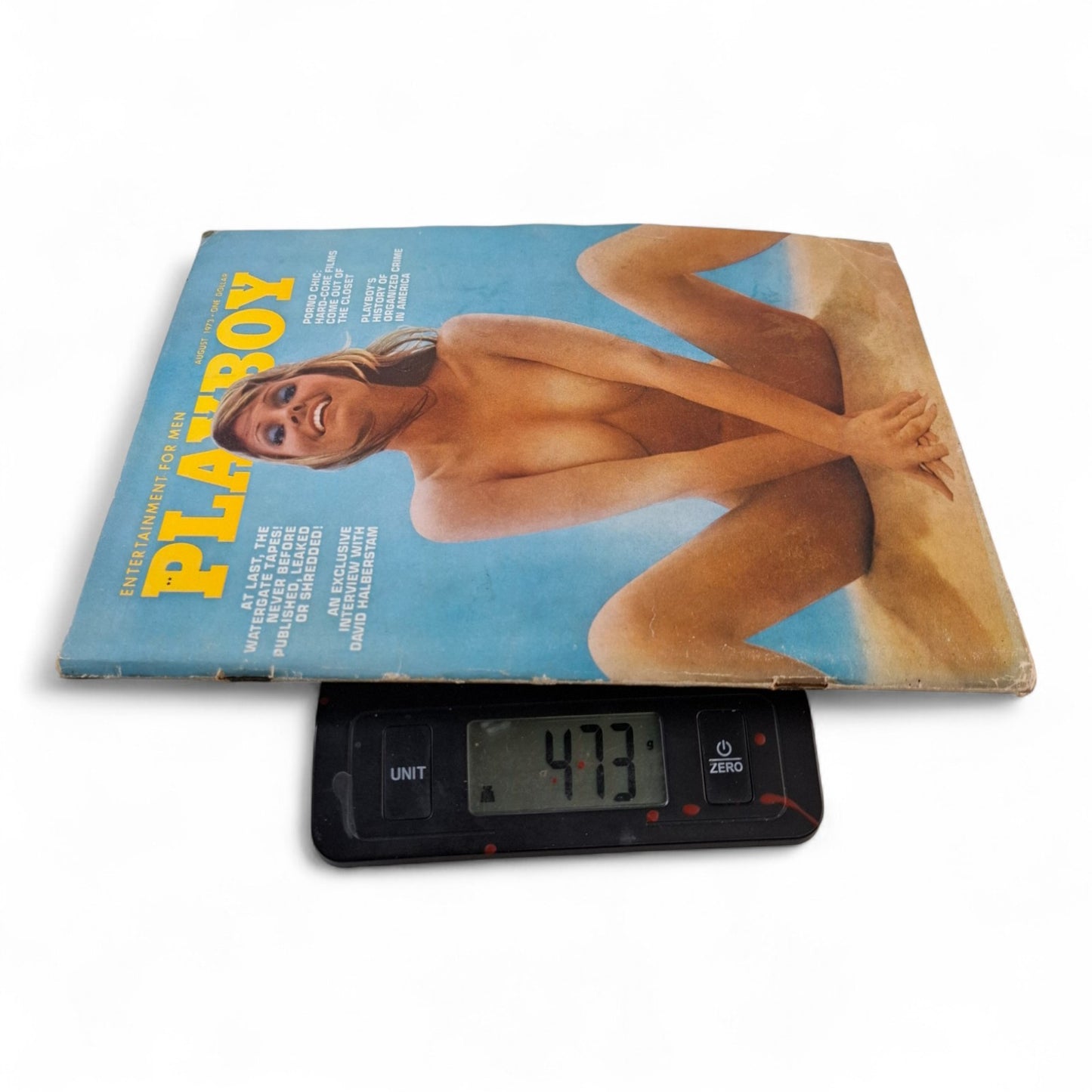 Playboy Magazine August 1973 Cyndi Wood Phyllis Coleman Complete