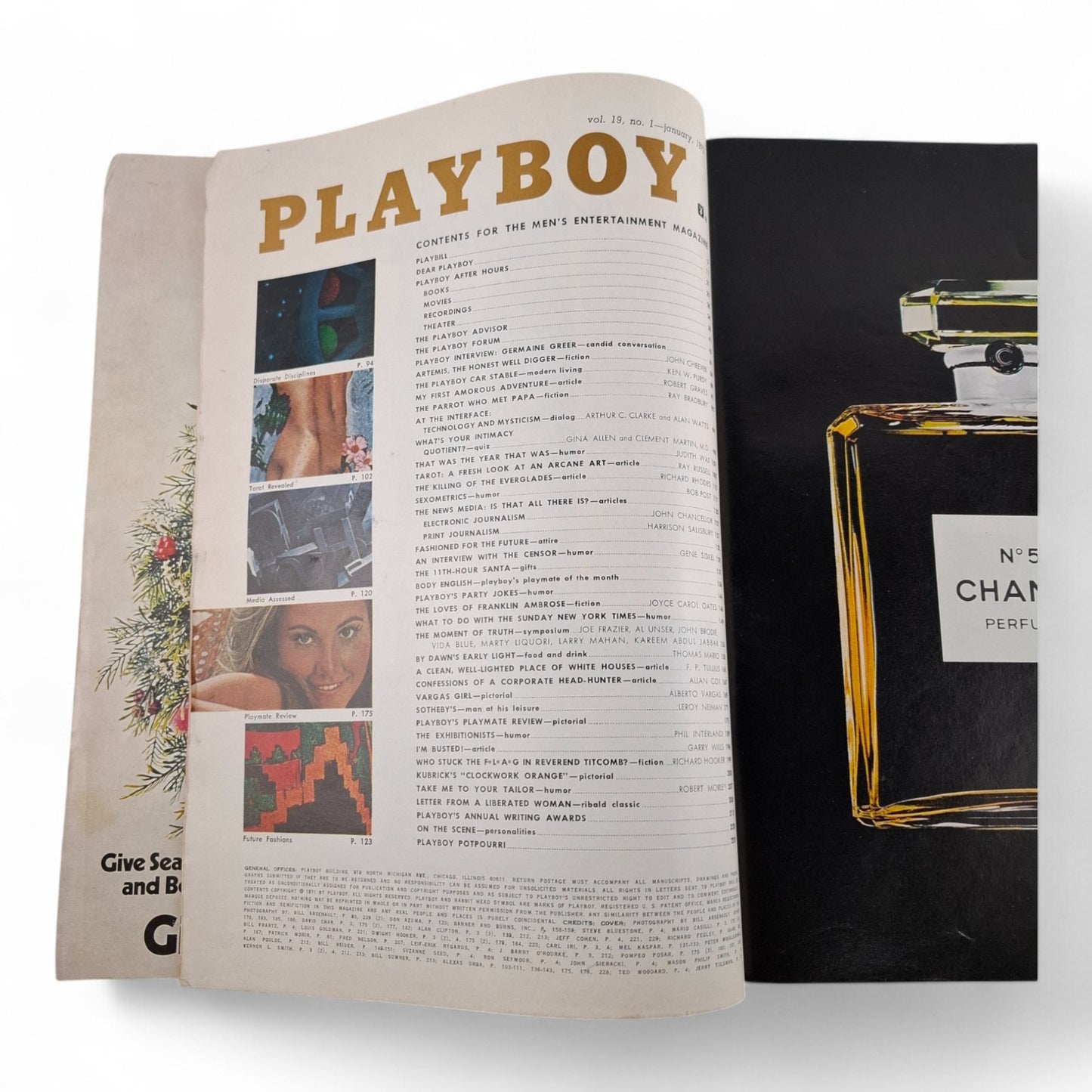 Playboy Magazine January 1972