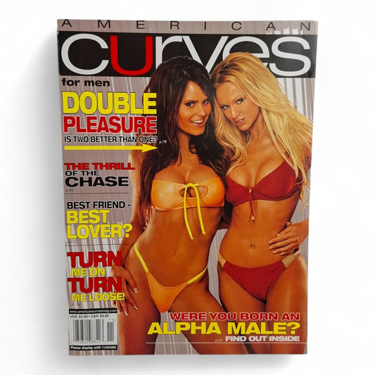 AMERICAN CURVES Magazine November 2005 Timea Majorova & Katerina Van Derham