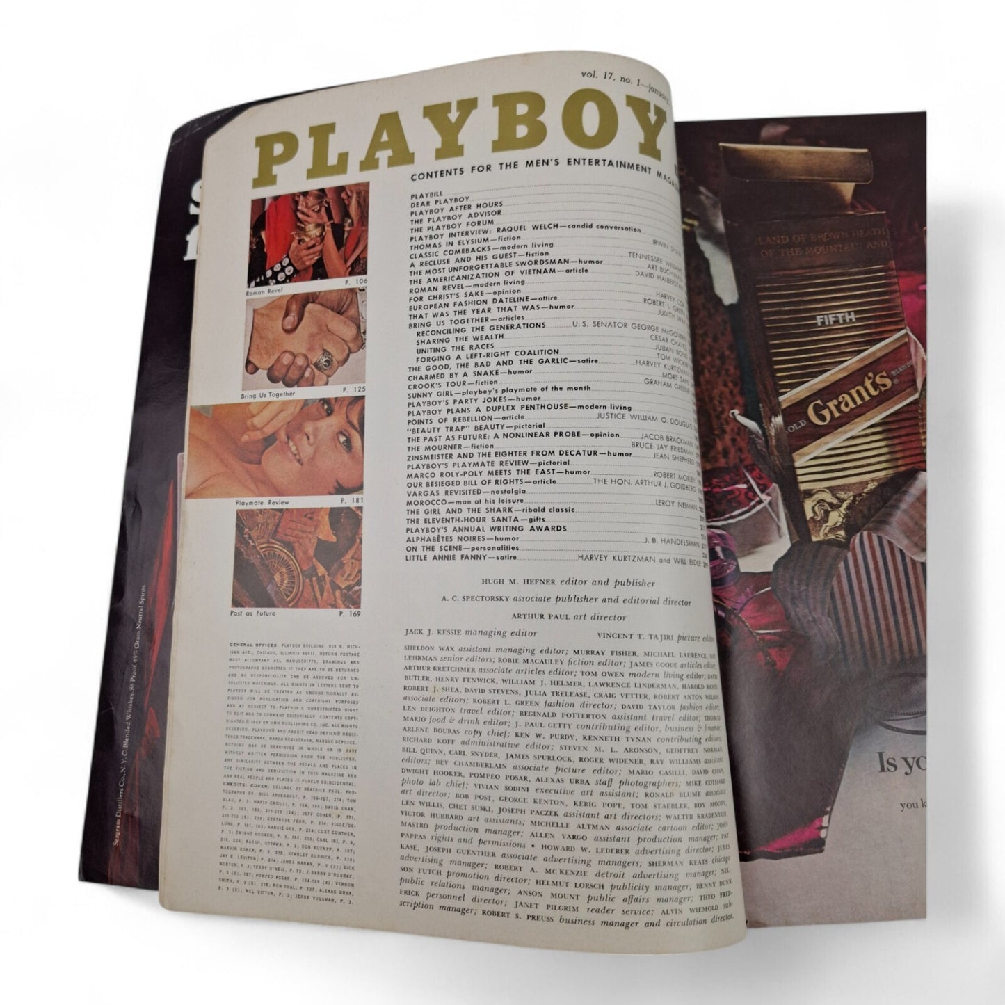 Playboy Magazine January 1970  COMPLETE