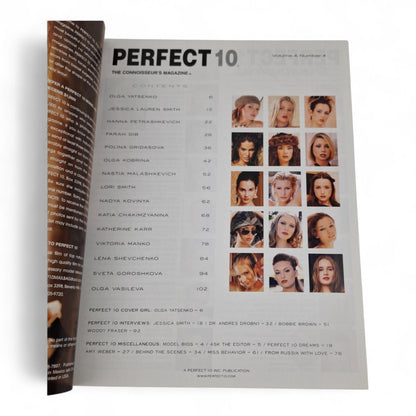 PERFECT 10 Magazine Spring 2002 All Natural Amber Smith Playboy Penthouse