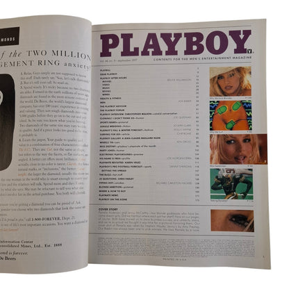 Playboy Magazine September 1997 Pamela Anderson / Nikki Schieler