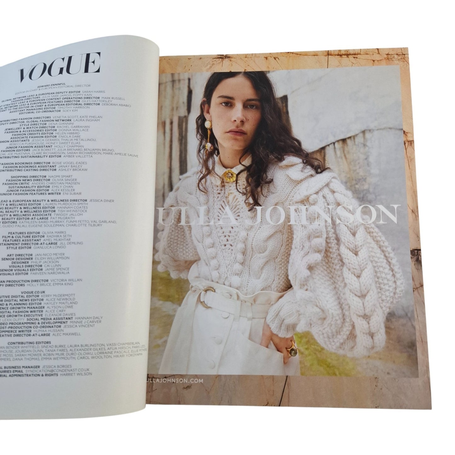 British Vogue U.K Magazine November 2021 Adele Cover