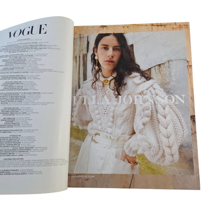 British Vogue U.K Magazine November 2021 Adele Cover