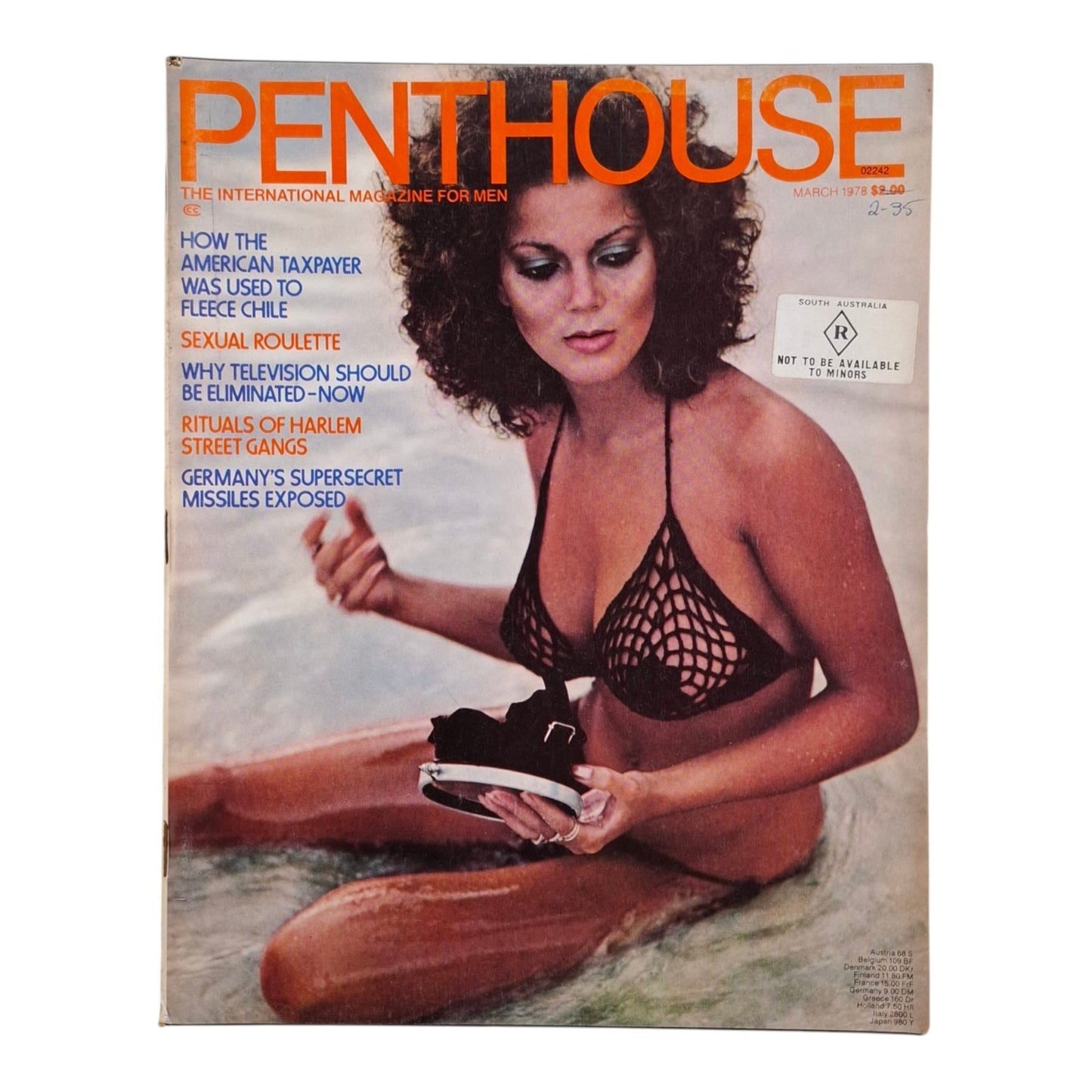 Penthouse Magazine March 1978 Carmen Pope