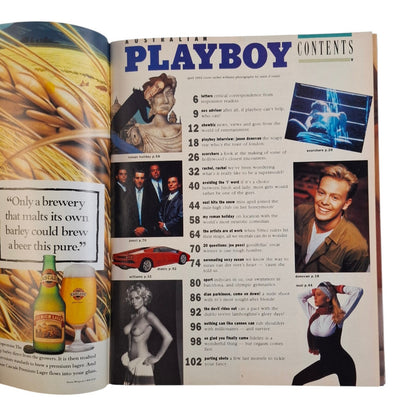 Australian Playboy Magazine April 1992 Rachel Williams / Teri Weigel Poster