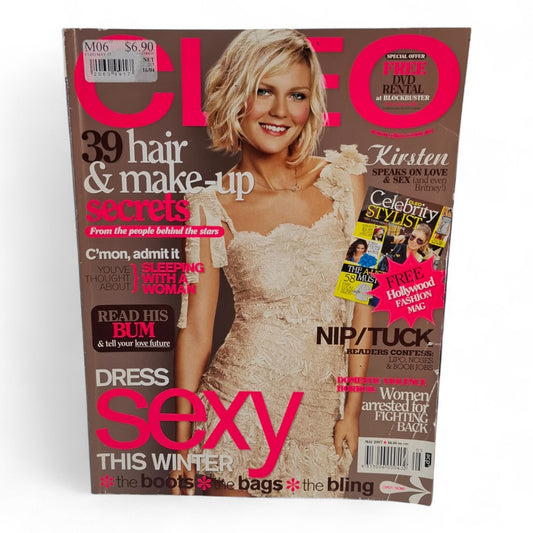 Cleo Magazine Australia - May 2007 - Kirsten Dunst