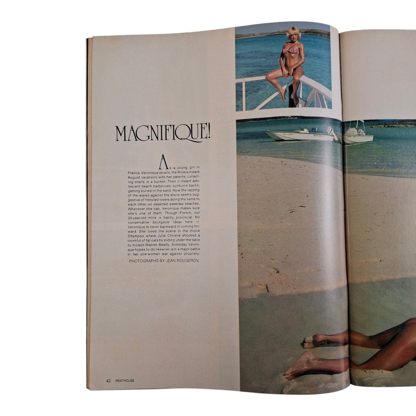 Australian Penthouse Magazine August 1982 Carla Adams / Jane Felber