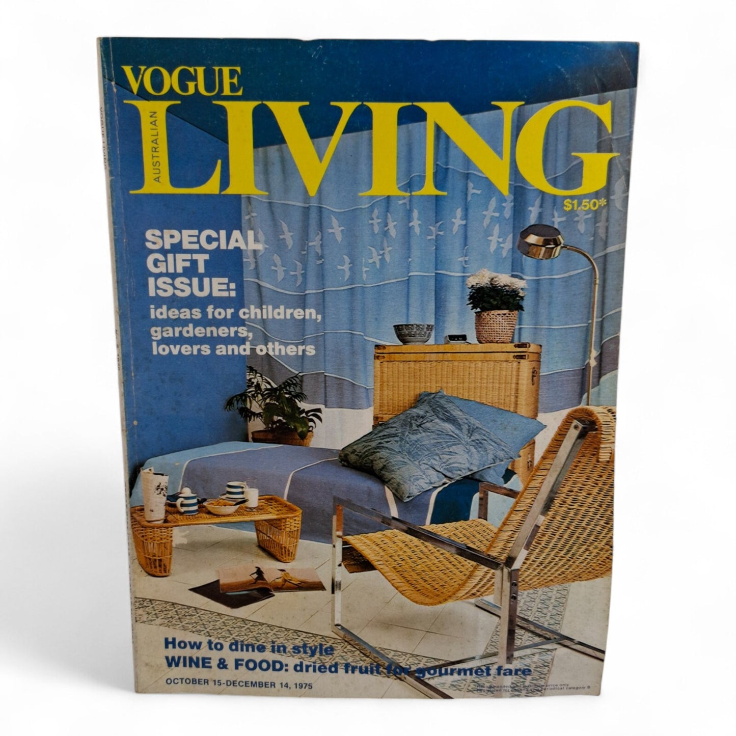 Vintage Vogue Living Australian Magazine - No. 5 1975
