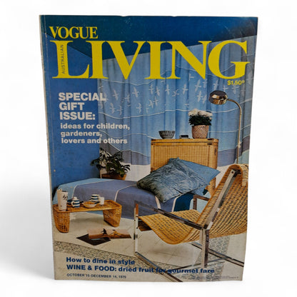 Vintage Vogue Living Australian Magazine - No. 5 1975