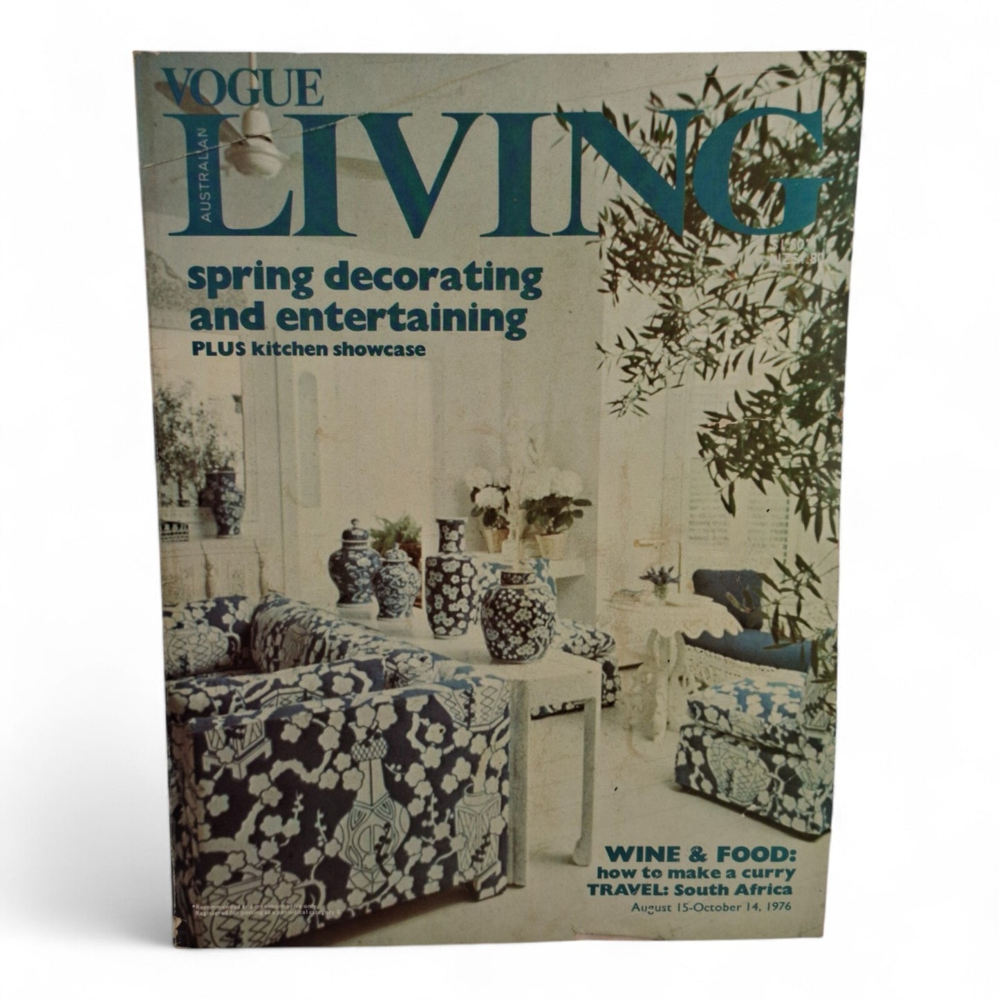 Vintage Vogue Living Australian Magazine - No. 4 1976