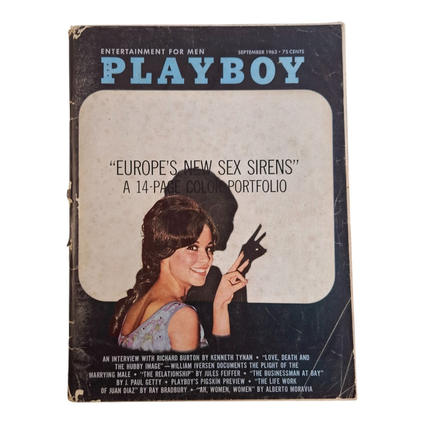Playboy Magazine September 1963 Joey Thorpe / Victoria Valentino