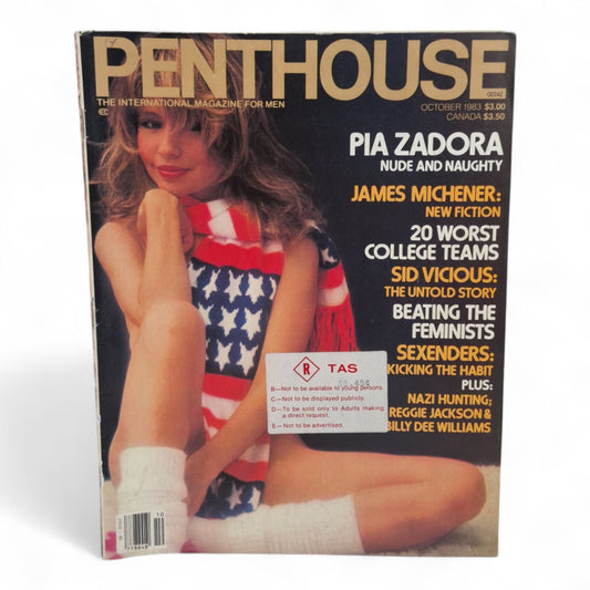PENTHOUSE Canada Men's Magazine October 1983 Pia Zadora