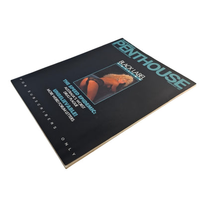 Australian Penthouse Magazine - Black Edition February 1991 Goldie Stevens