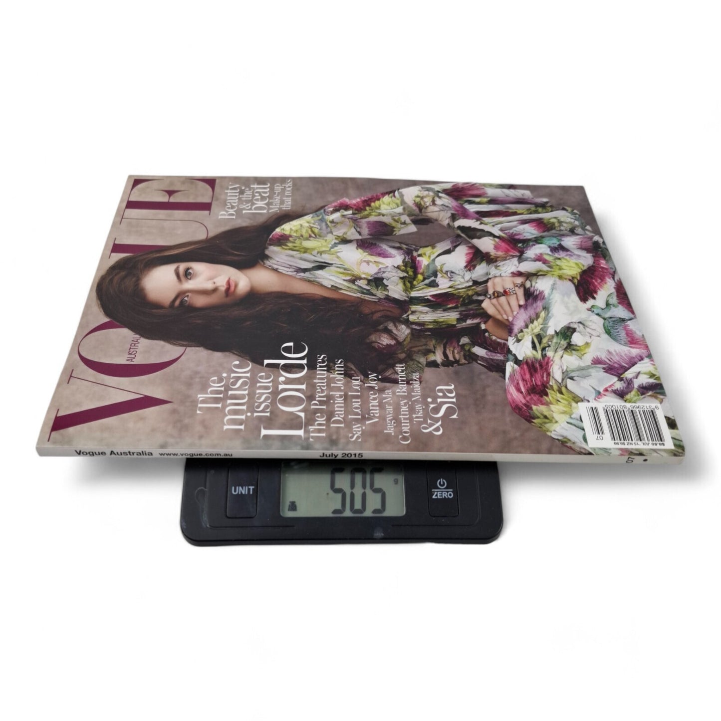Vogue Australia Magazine July 2015 The Music Issue Lorde Cover