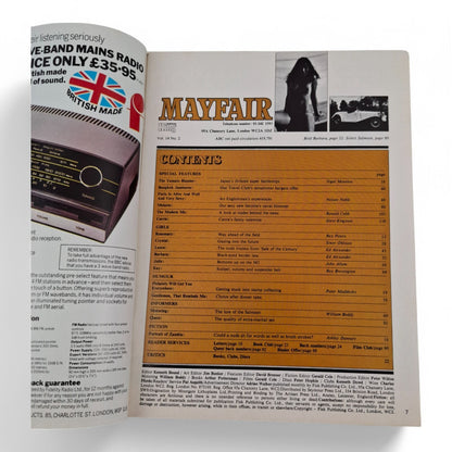 Mayfair Magazine Vol. 14 No. 2 February 1979 U.K Playboy Anne Hughes