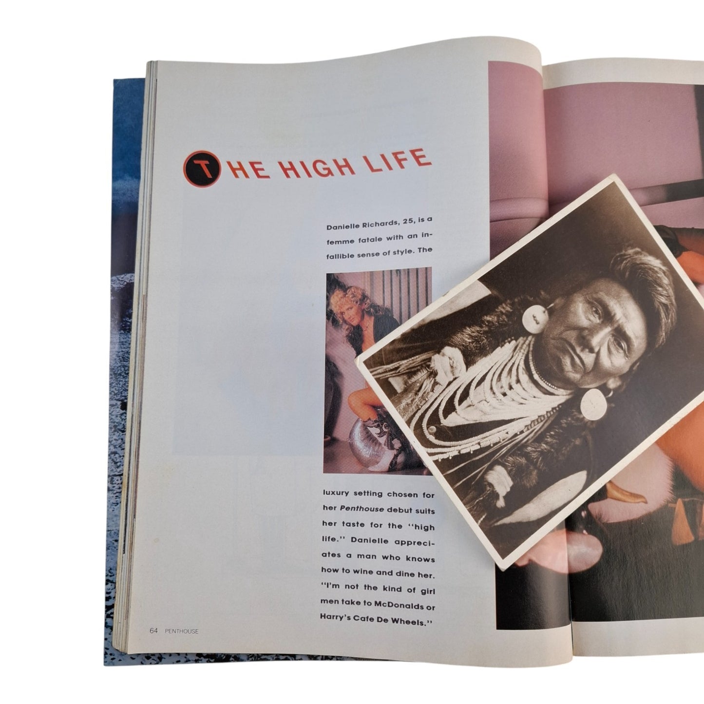 Australian Penthouse Magazine - Black January 1990 Alex Lombard