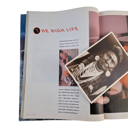 Australian Penthouse Magazine - Black January 1990 Alex Lombard