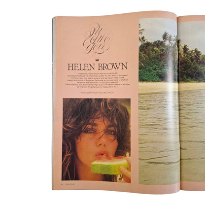 Australian Penthouse Magazine December 1981 Helen Brown / Connie Hadden