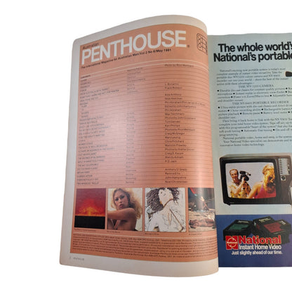 AUSTRALIAN PENTHOUSE Men's Magazine May 1981 Martina Patzal