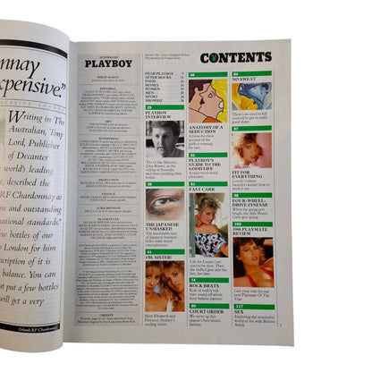 Australian PLAYBOY Magazine January 1987 Stephanie Norton NO C/F