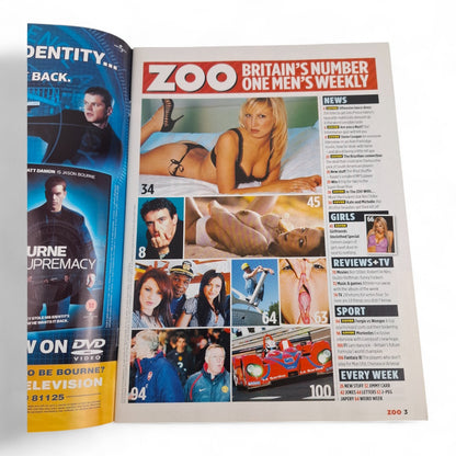 ZOO Weekly Magazine U.K 28th January 2005 #51 Kate Lawler Shell