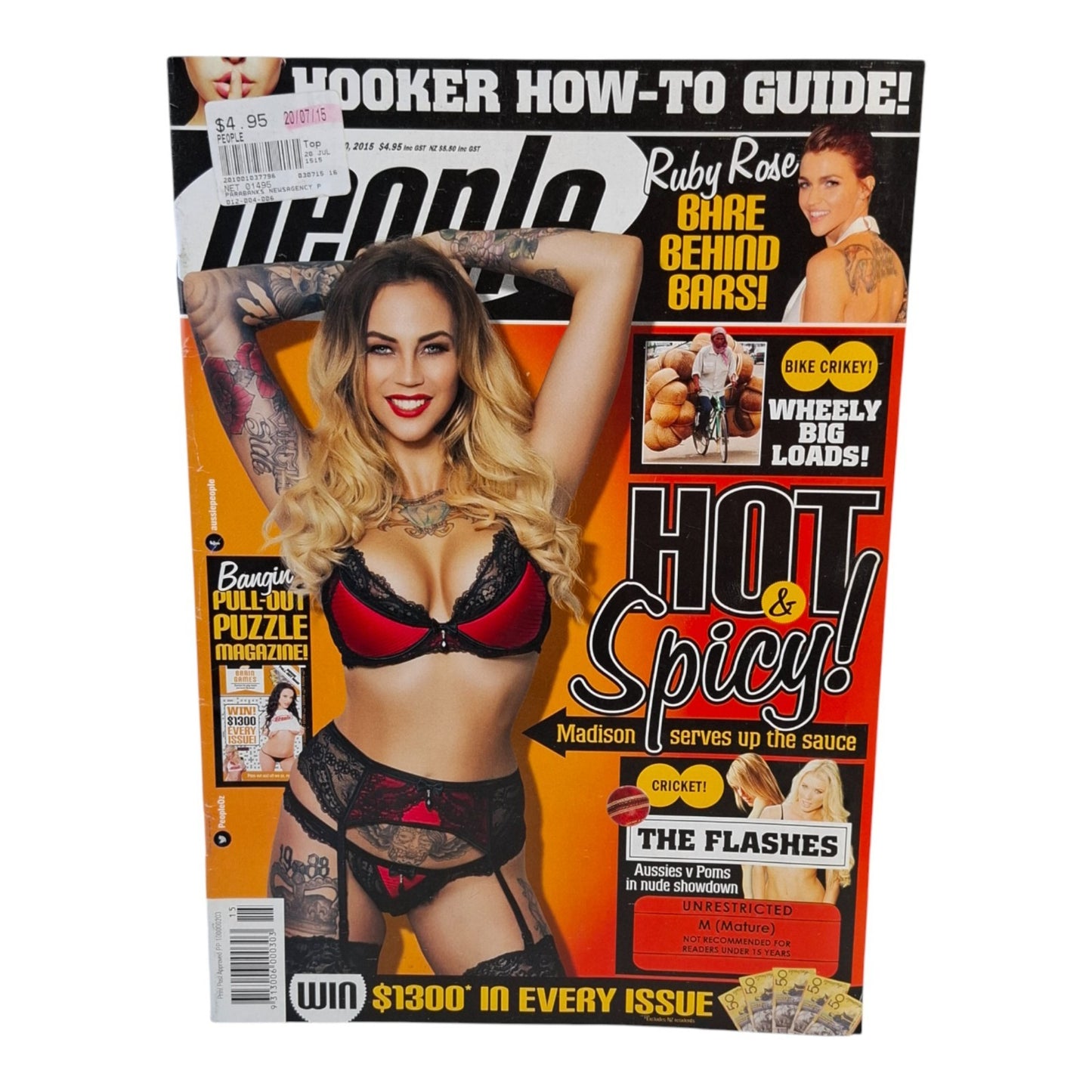 Australian People Magazine July 2015 Amy Green / Madison