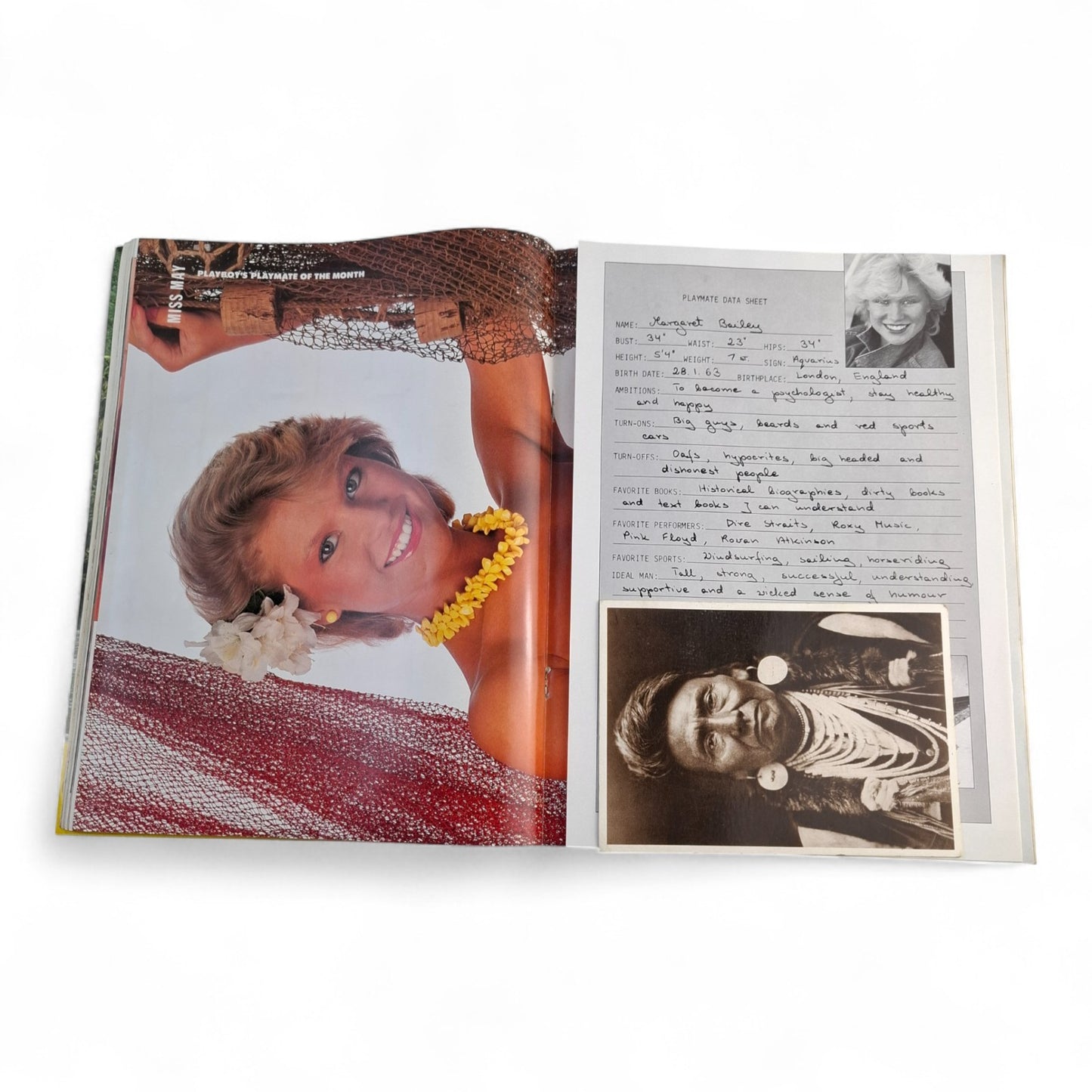 Australian PLAYBOY Magazine May 1984 Joan Collins Margaret Bailey