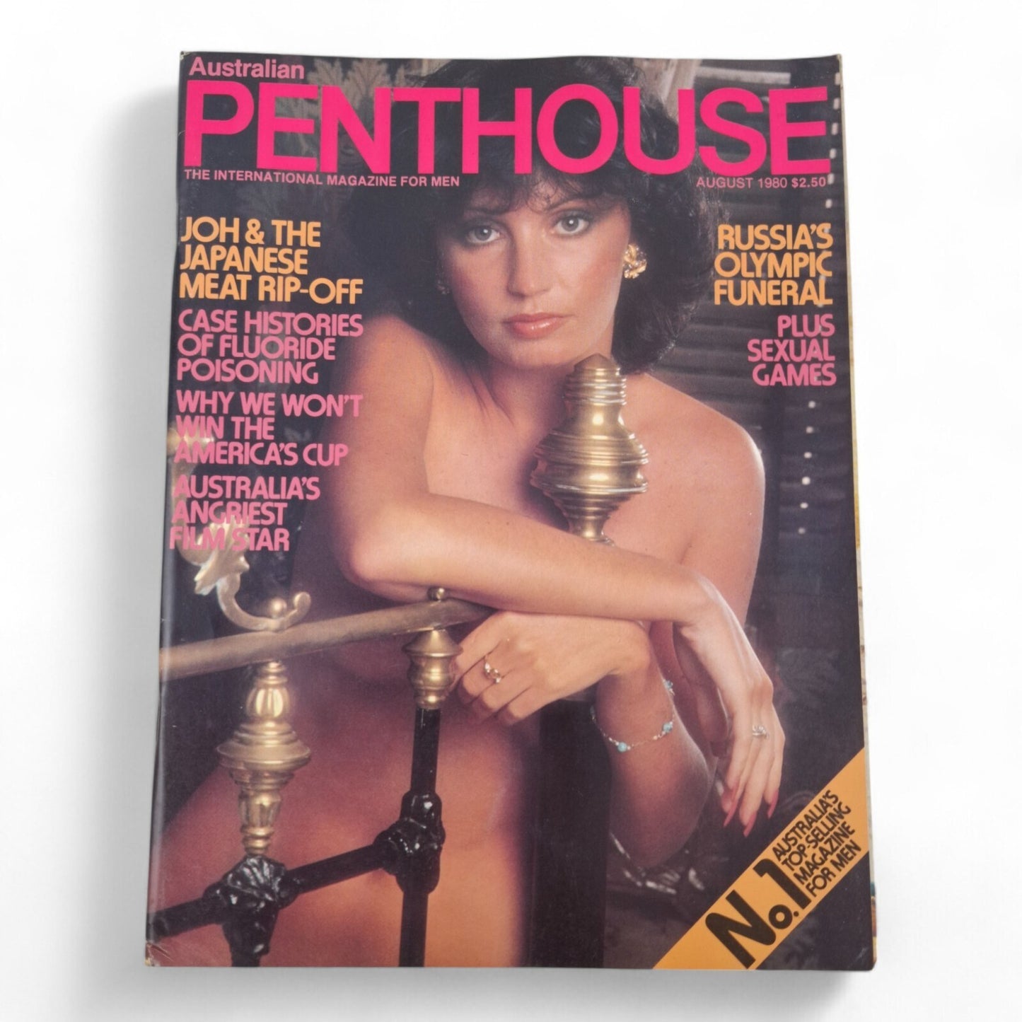 AUSTRALIAN PENTHOUSE Men's Magazine August 1980 Complete