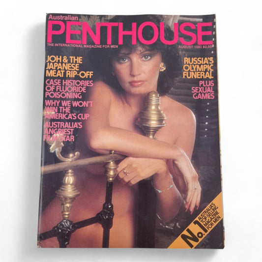 AUSTRALIAN PENTHOUSE Men's Magazine August 1980 Complete
