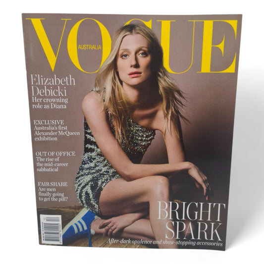 Vogue Australia Magazine December 2022 Elizabeth Debicki Cover EXCELLENT