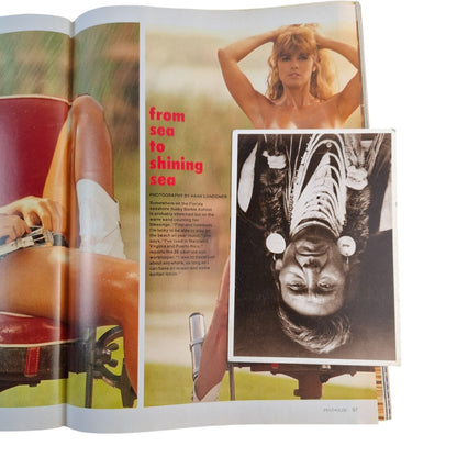 Australian Penthouse Magazine - Black Edition February 1991 Goldie Stevens