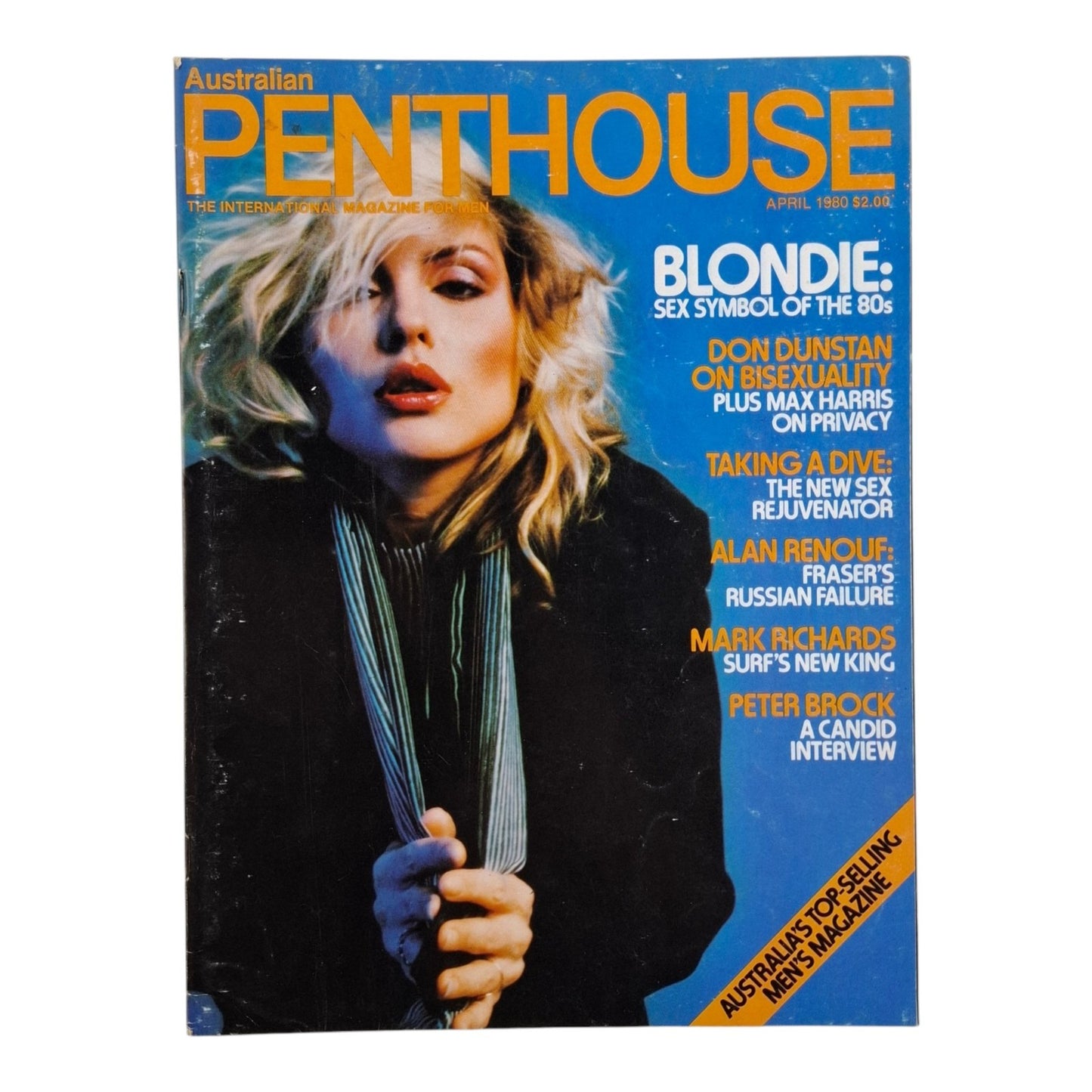 Australian Penthouse Magazine April 1980 Debra Harry Blondie / Cherie Marsh