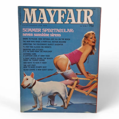 Vintage Mayfair Magazine Vol. 16 No. 7 July 1981  U.K Helle Kjaer