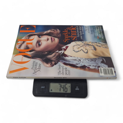 Vogue Australia Magazine December 2013 Arizona Muse Cover EXCELLENT