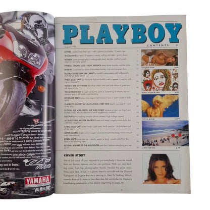 Australian Playboy Magazine August 1996 Tracy Lee / Shauna Sand