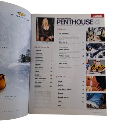 Australian Penthouse Magazine March 2000 Shannon Campbell