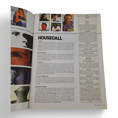 Australian Penthouse Magazine - Black May 1991 Complete Playboy