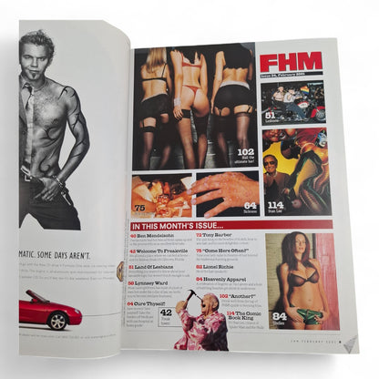 FHM Magazine Feburary 2001 Issue 34 - Lynnsey Ward