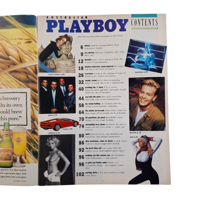 Australian Playboy Magazine December 1989 Rachel Williams / Suzi Simpson