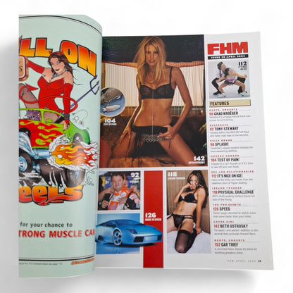 FHM Magazine U.S April 2002 - Beth Ostrosky The Queen of All Media